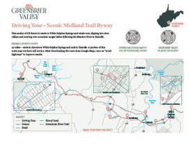 Greenbrier valley driving tour scenic midland trail map